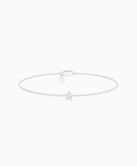 White Lab Diamond / Pear (NS) / 0.15ct / 16.5cm