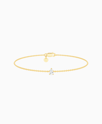 White Lab Diamond / Pear (NS) / 0.15ct / 16.5cm