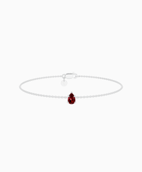 Pigeon Blood Lab Ruby / Pear (NS) / 0.3ct / 16.5cm