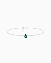 Zambian Lab Emerald / Pear (NS) / 0.3ct / 16.5cm