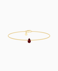 Pigeon Blood Lab Ruby / Pear (NS) / 0.3ct / 16.5cm