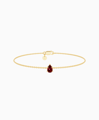 Pigeon Blood Lab Ruby / Pear (NS) / 0.3ct / 16.5cm