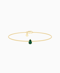 Zambian Lab Emerald / Pear (NS) / 0.3ct / 16.5cm