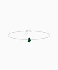 Zambian Lab Emerald / Pear (NS) / 0.3ct / 16.5cm