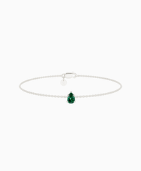 Zambian Lab Emerald / Pear (NS) / 0.3ct / 16.5cm