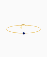 Royal Blue Lab Sapphire / Round / 0.15ct / 16.5cm