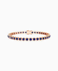 Royal Blue Lab Sapphire / 4TCW / 16.5cm