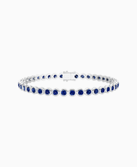 Royal Blue Lab Sapphire / 4TCW / 16.5cm