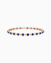 Royal Blue Lab Sapphire / 16.5cm