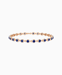 Royal Blue Lab Sapphire / 16.5cm