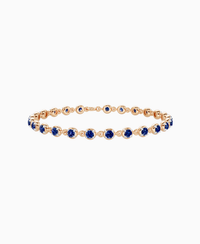 Royal Blue Lab Sapphire / 16.5cm