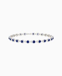 Royal Blue Lab Sapphire / 16.5cm