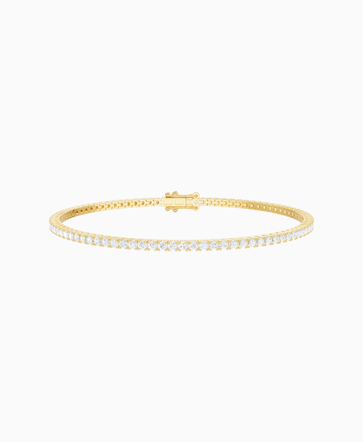 Prong Tennis Bracelet - 9K Yellow Gold