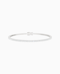 Prong Tennis Bracelet - 14K White Gold