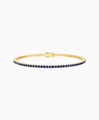 Royal Blue Lab Sapphire / 2TCW / 16.5cm