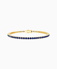 Royal Blue Lab Sapphire / 4TCW / 16.5cm