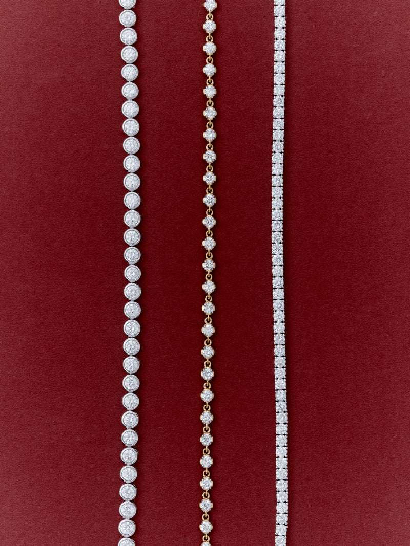 9K Yellow Gold / White Lab Diamond / 2TCW