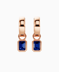 Royal Blue Lab Sapphire / Emerald / 0.5ct
