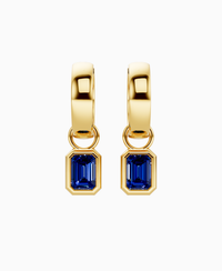 Royal Blue Lab Sapphire / Emerald / 0.5ct