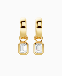 White Lab Diamond / Emerald / 0.5ct