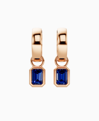 Royal Blue Lab Sapphire / Emerald / 0.5ct