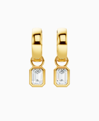 White Lab Diamond / Emerald / 0.5ct