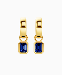 Royal Blue Lab Sapphire / Emerald / 0.5ct