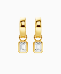 White Lab Diamond / Emerald / 0.5ct