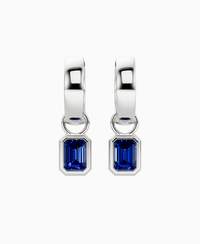 Royal Blue Lab Sapphire / Emerald / 0.5ct