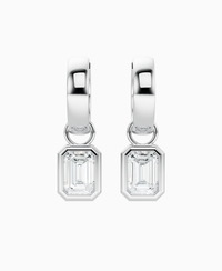 White Lab Diamond / Emerald / 1ct