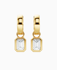 White Lab Diamond / Emerald / 1ct