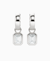 White Lab Diamond / Emerald / 1ct