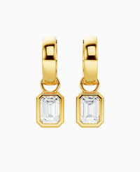 White Lab Diamond / Emerald / 1ct