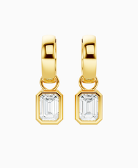 White Lab Diamond / Emerald / 1ct