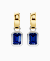 Royal Blue Lab Sapphire / Emerald / 1.5ct