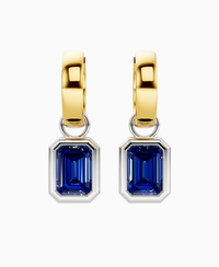 Royal Blue Lab Sapphire / Emerald / 1.5ct