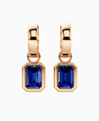 Royal Blue Lab Sapphire / Emerald / 1.5ct