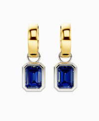 Royal Blue Lab Sapphire / Emerald / 1.5ct