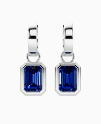 Royal Blue Lab Sapphire / Emerald / 2ct