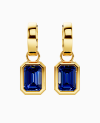 Royal Blue Lab Sapphire / Emerald / 2ct