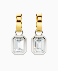 White Lab Diamond / Emerald / 2ct
