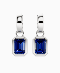 Royal Blue Lab Sapphire / Emerald / 2ct