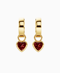 Pigeon Blood Lab Ruby / Heart / 0.5ct