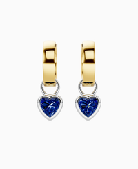 Royal Blue Lab Sapphire / Heart / 0.5ct