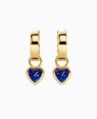 Royal Blue Lab Sapphire / Heart / 0.5ct