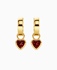 Pigeon Blood Lab Ruby / Heart / 0.5ct