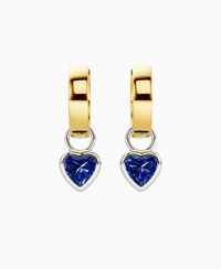 Royal Blue Lab Sapphire / Heart / 0.5ct