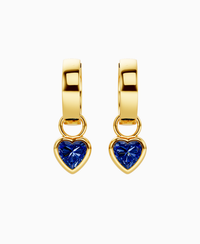 Royal Blue Lab Sapphire / Heart / 0.5ct