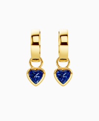 Royal Blue Lab Sapphire / Heart / 0.5ct