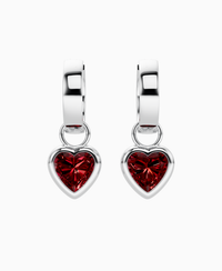 Pigeon Blood Lab Ruby / Heart / 1ct